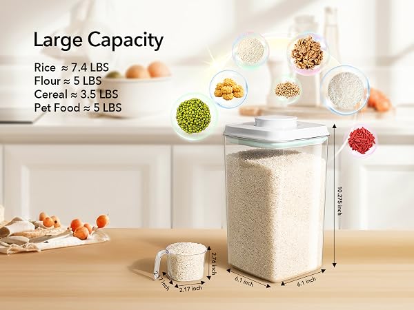Flour and sugar container