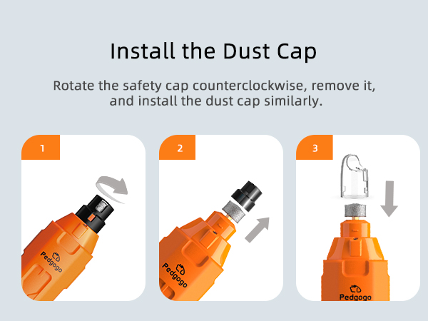 3 Steps on Installing Dust Cap