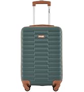 Wrangler 22" Outrider Hardside Carry-On Luggage, Dark Forest