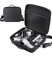 PONYRC RS 4 Mini Carrying Case, Waterproof Portable PU leather Storage Shoulder Bag Travel Case f...