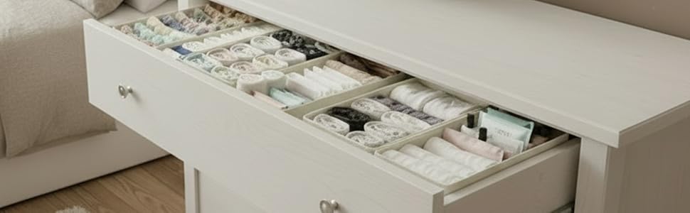 Bructhun Drawer Organizer