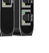 DUOPURUI Ethernet Splitter 1 to 3,1000Mbps High Speed Network Splitter,LAN Splitter 3 Port with U...
