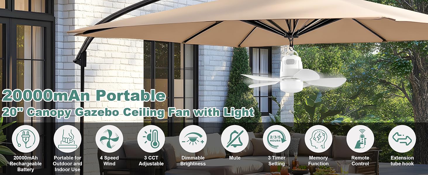 Canopy Fan Light