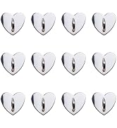Pastlla 12Pcs Phone Charm Hook Adhesive Metal Phone Finger Grip Hook Cell Phone Ring Holder Stand...