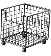 Bothyi Kitchen Storage Cart with Wheels,Utility Rolling Cart,Laundry Basket,Storage Baskets Multi...