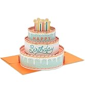 Hallmark Paper Wonder Pop Up Birthday Card (Lots of Love, Birthday Cake) (5RZW1145)