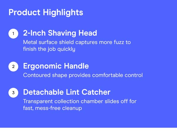 Product highlights