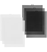 Krijuess Plastic Canvas Sheet, 7 Count Plastic Mesh Canvas Sheets, 13.2" x10.2" Plastic Canvas fo...
