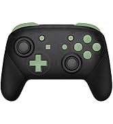 eXtremeRate Matcha Green Repair ABXY D-pad ZR ZL L R Keys for Nintendo Switch Pro Controller, DIY...