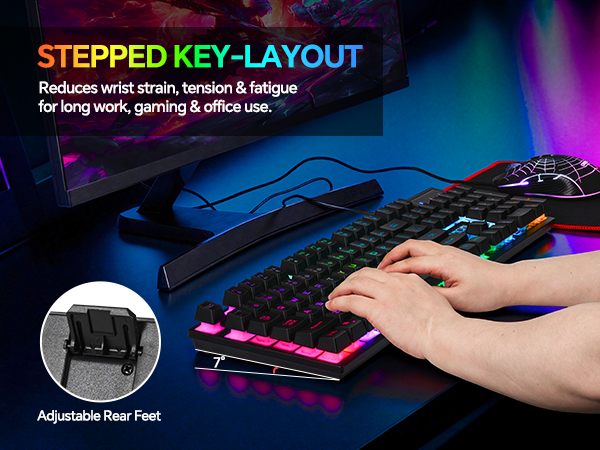 USB Wired Ergonomic Anti-ghosting Gaming Keyboard Mouse Mousepad Headset Gamer Bundle Set