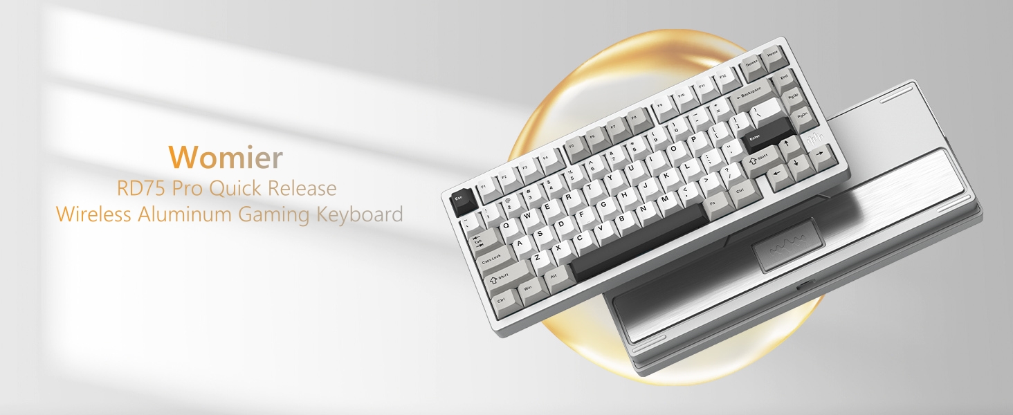 Gaming keyboard Wireless keyboard 75% wireless keyboard keyboard white keyboard rgb 75% keyboard