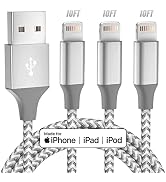 iPhone Charger Apple MFi Certified Fast Charging High Speed Data Sync Lightning Cable USB Compati...