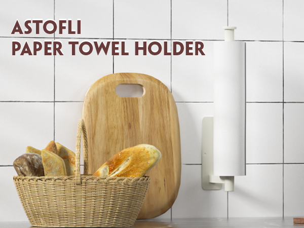 paper towel holder under cabinet