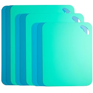 three sizes cutting board sizes for kitchen cooking food