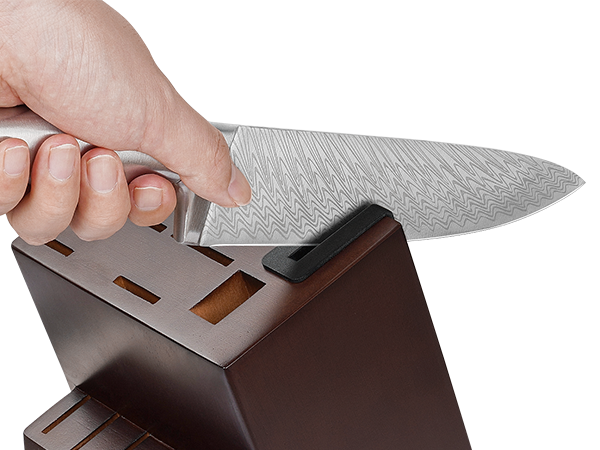 bulit in knife sharpener