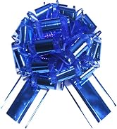 LHMTFCYY 12 Inch Big Gift Bow,1PC Large Blue Bow,Giant Bow for Bike,Dining Tables,Parties,Birthda...