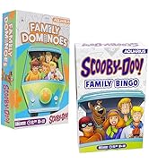 Scooby-Doo Family Games Bundle – Family Bingo Game & Double 6 Dominoes Game, Officially Licensed ...