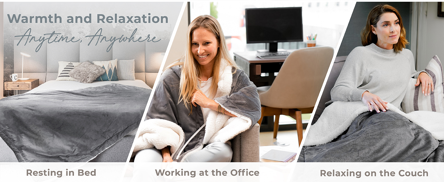 treat your body anytime anywhere relaxing at home working at the office recovering after working out