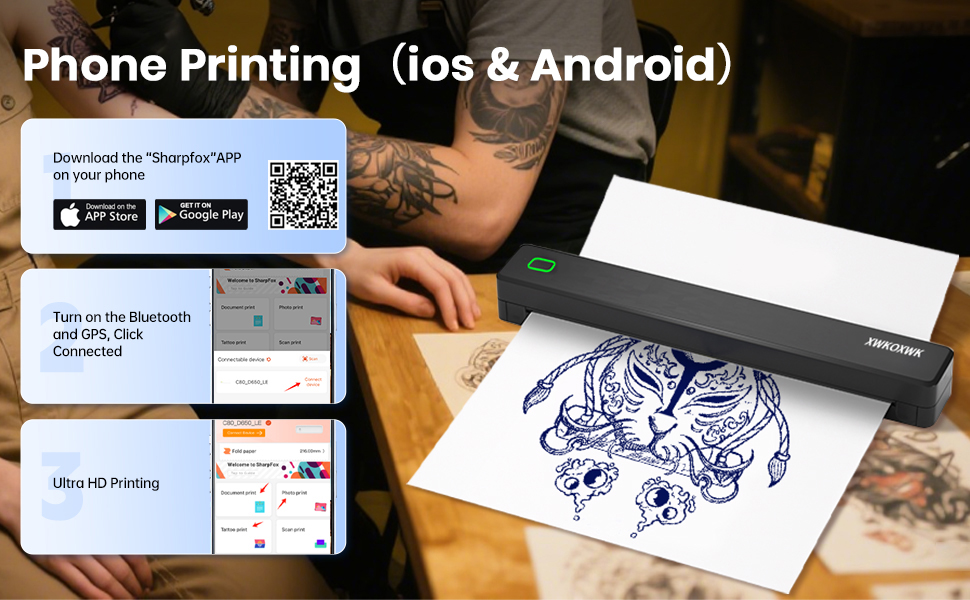 Tattoo Stencil Printer