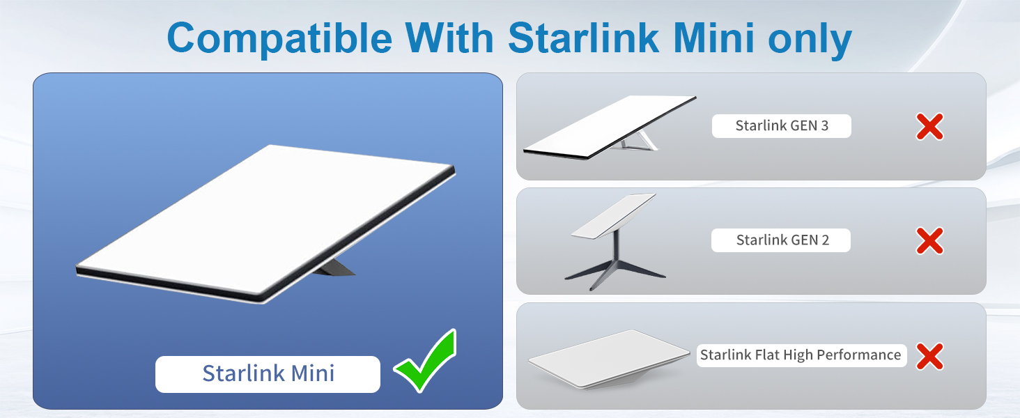 Compatible With Starlink Mini only