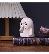 oliruim Holding Nose Ghost Halloween Decor Figures, Cute Halloween Quirky Bathroom Knick Knacks S...