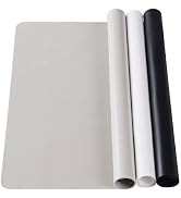 3 Pack Large Silicone Sheets for Crafts, Liquid, Resin Jewelry Casting Molds Mat, Silicone Placem...