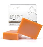 EUQEE Tranexamic Acid Kojic Soap, 5 oz Soap Bars with Glycerin for Skin Beauty Reduce Dark Spot, ...