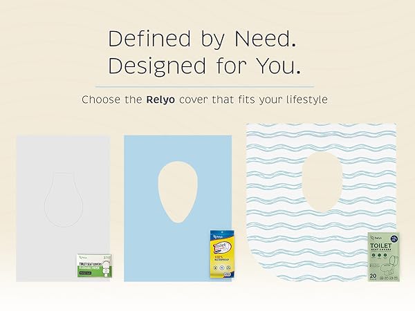 waterproof toilet seat covers, travel hygiene essentials, public restroom protection, Relyo