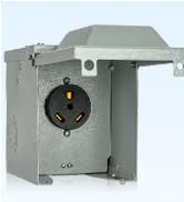 30 Amp RV Power Outlet Box
