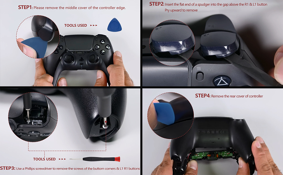 ps5 joystick replacement install guide