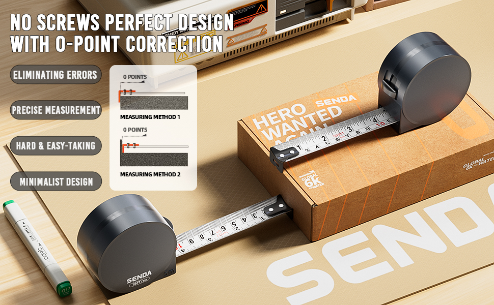 Compact Measuring Tape High Precision
