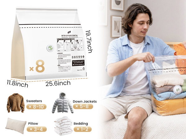 vacuum seal bags for clothing