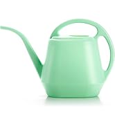 Fasmov Plastic Watering Can, 1-Gallon, Pine Green
