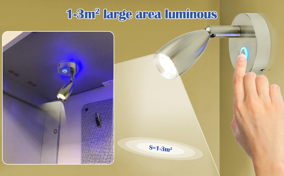 12 volt wall light fixtures for rv