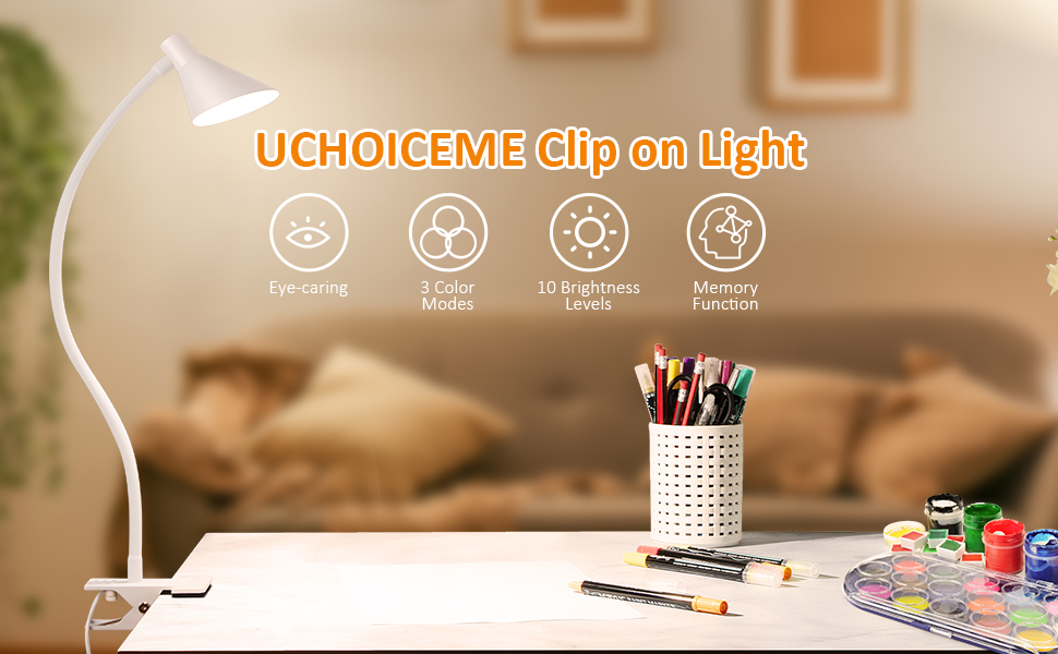 Clip on Light USB Reading Light