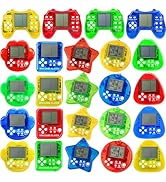 DOEA 24Pcs Video Game Party Favors for Kids, Arcade Keychain, Bulk Party Supplies for Birthday, G...