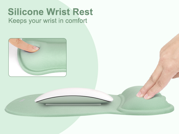 Ergonomic Memory Foam Wrist Rest for Laptop, Computer