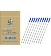 MengRan 4.5'' Ballpoint Ink Pen Refills for Twist Pens,1mm Medium Tip, Compatible with Cross Pen ...