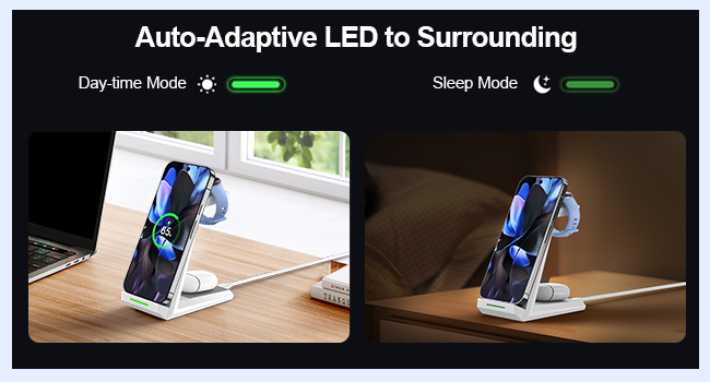 google wireless charger station