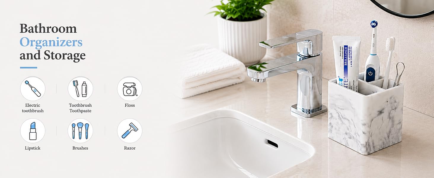 toothbrush holder for bathrooms