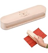 Fteven Tailors Clapper Wooden Clapper for Quilting, Professional Hardwood Tailors Clapper for Qui...