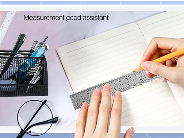 Metal ruler