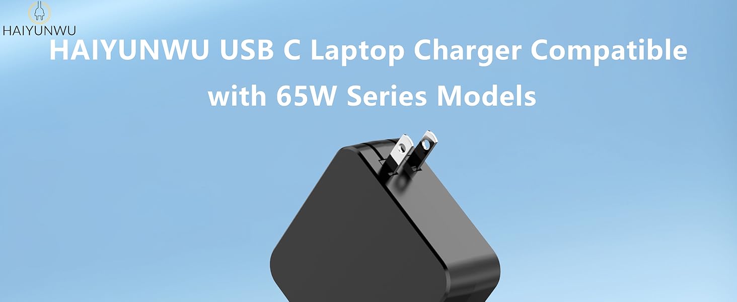 65W USB C Laptop Charger