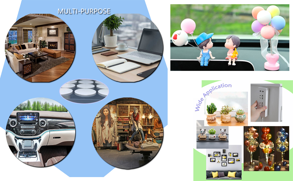 transparent double sided adhesive small round stickers dots removable sticker dots adhesive dots