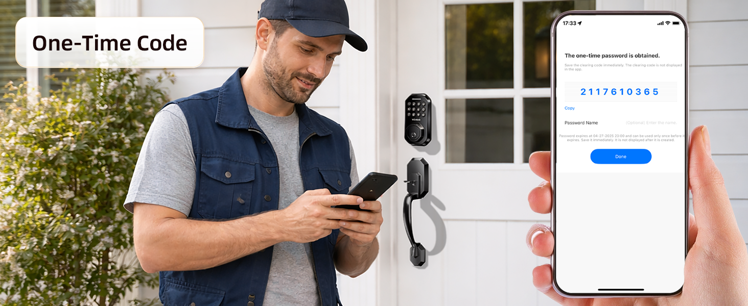 VCHOO Keyless Entry Door Lock