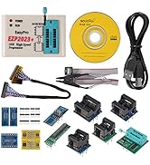 EZP2023 for New USB SPI Programmer Full Set + 12 Adapter Support 24 25 93 95 EEPROM Flash Bios Co...
