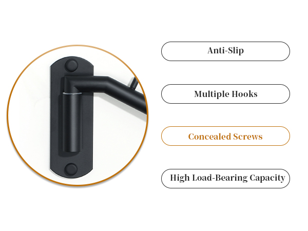 wall mount clothing rack