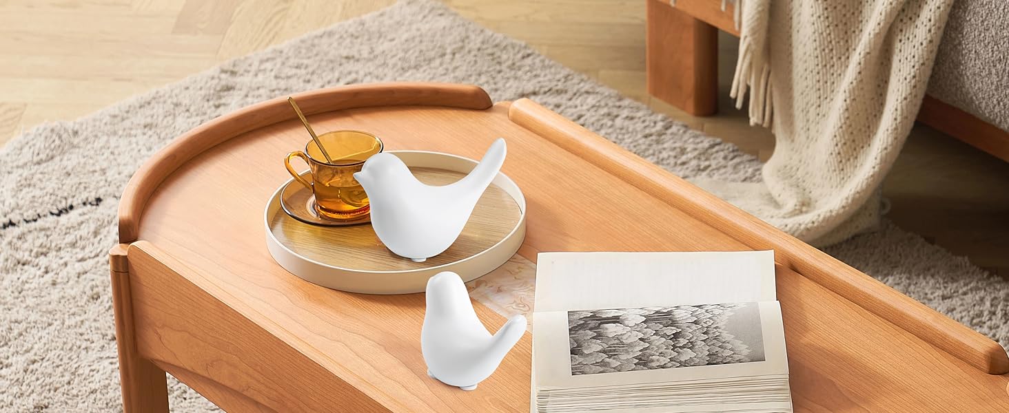 Small Birds Statues Home Decor