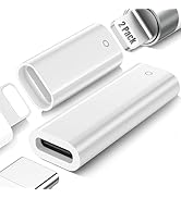 2 Pack USB-C to for Lightning Charger Adapter for Apple Pencil 1st Gen, Bluetooth Pairing iPencil...