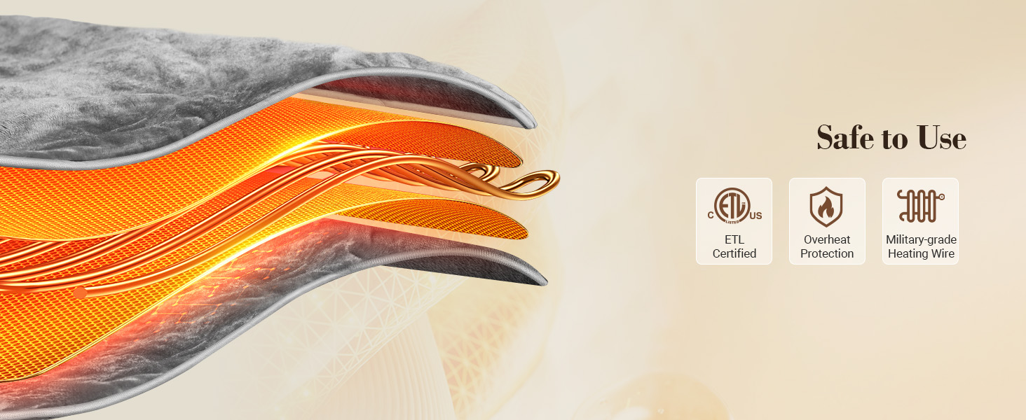 heat warp wearable electric heat pad